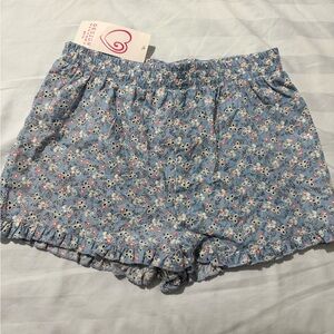 Design History Blue Floral girl Shorts